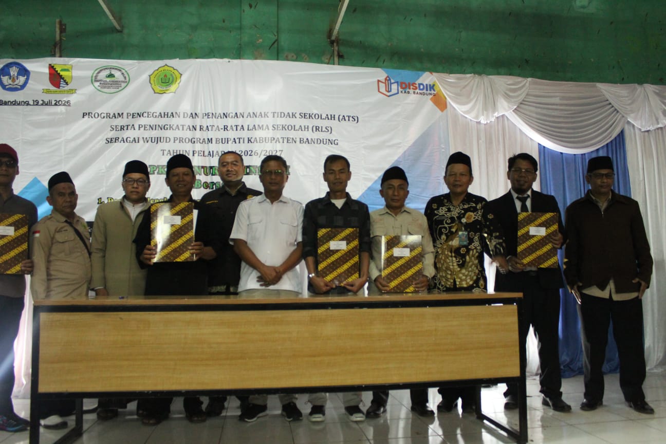 ACARA PROGRAM PENCEGAHAN DAN PENANGAN ANAK TIDAK SEKOLAH (ATS) SERTA PENINGKATAN RATA-RATA LAMA SEKOLAH (RLS) SEBAGAI WUJUD PROGRAM BUPATI KABUPATEN BANDUNG